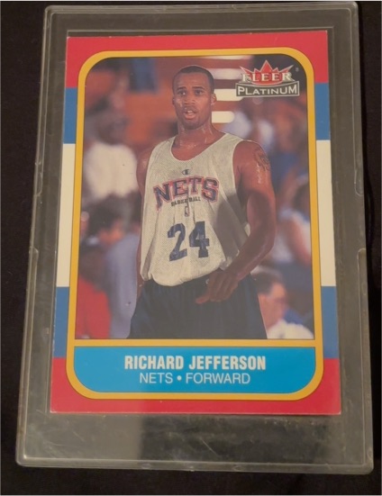 2001 Fleer Platinum #237 Richard Jefferson — front