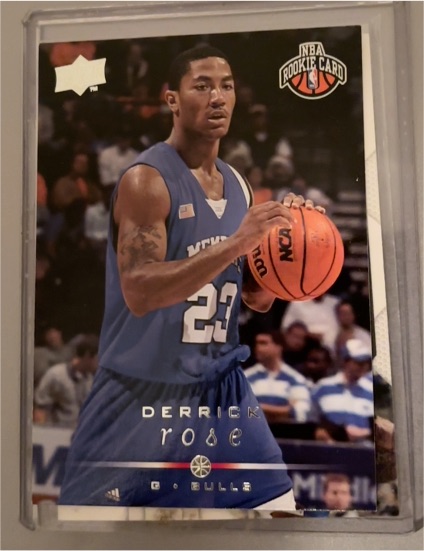2008-09 Upper Deck First Edition #259 Derrick Rose Rookie Card — front
