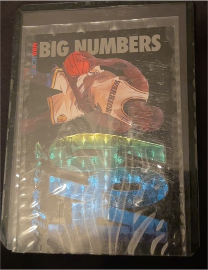 1994-95 NBA Hoops Big Numbers #BN7 Chris Webber — front