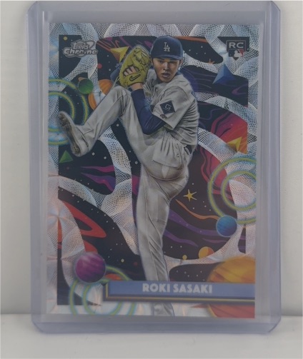 2025 Topps Cosmic Chrome #68 Roki Sasaki — front