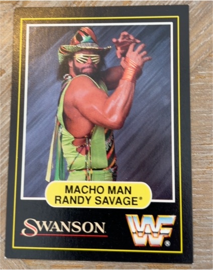 1991 Swanson WWF Macho Man Randy Savage — front