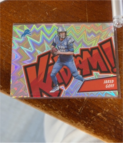 2024 Panini Absolute Kaboom! Horizontal #3 Jared Goff — front