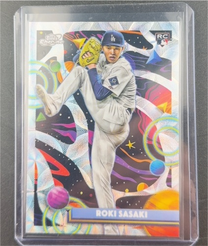2025 Topps Cosmic Chrome #68 Roki Sasaki — front