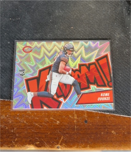 2024 Panini Absolute #15 Kaboom! Horizontal Rome Odunze — front