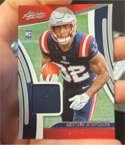 2025 Panini Absolute #ARM-THN TreVeyon Henderson — front