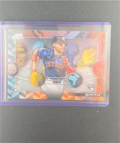 2025 Topps Chrome Cosmic #P-12 Smith — front