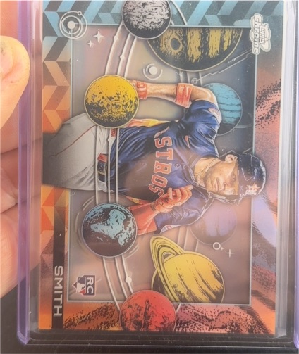 2025 Topps Chrome Cosmic Planetarium P-25 Cam Smith — front