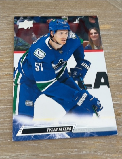 2022-23 Upper Deck #178 Tyler Myers — front