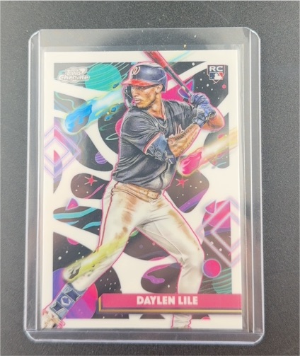 2025 Topps Cosmic Chrome #RC Daylen Lile — front