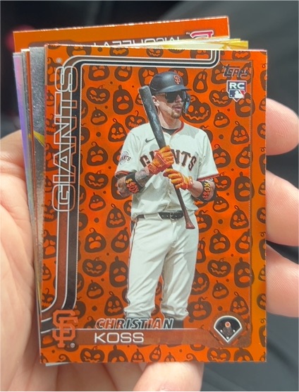 2025 Topps Update #US174 Christian Koss — front