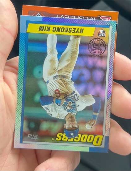 2025 Topps Update Series #U90-13 Hyeseong Kim — front