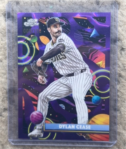2025 Topps Cosmic Chrome #168 Dylan Cease — front
