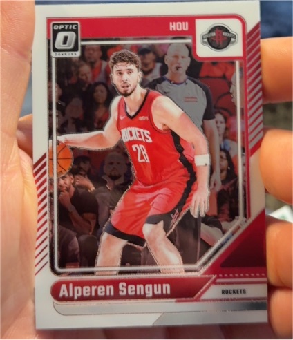 2024-25 Donruss Optic #49 Alperen Sengun — front