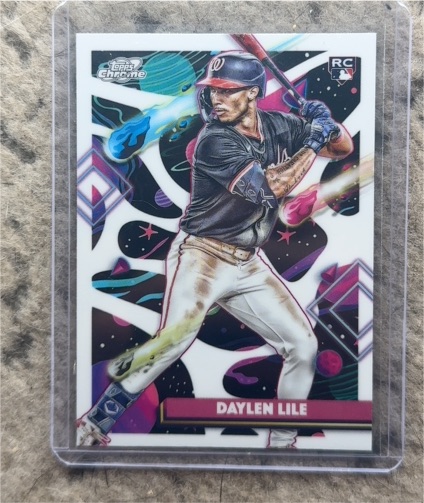 2025 Topps Cosmic Chrome #83 Daylen Lile Rookie — front