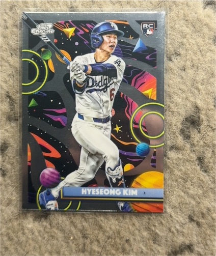 2025 Topps Cosmic Chrome #181 Hyeseong Kim — front