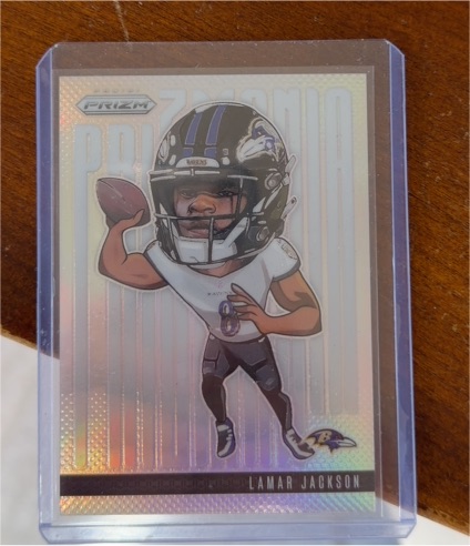 2024 Panini Prizm Prizmania Lamar Jackson — front