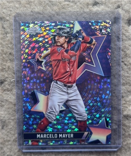 2025 Topps Chrome Cosmic #SF-17 Marcelo Mayer — front