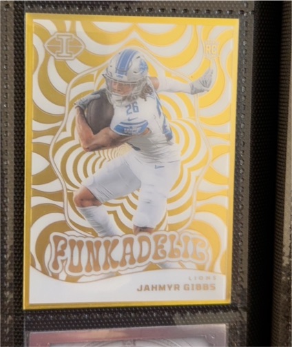 2023 Panini Illusions - Funkadelic #15 Jahmyr Gibbs — front