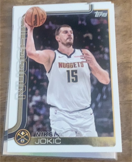 2025-26 Topps #101 Nikola Jokic — front