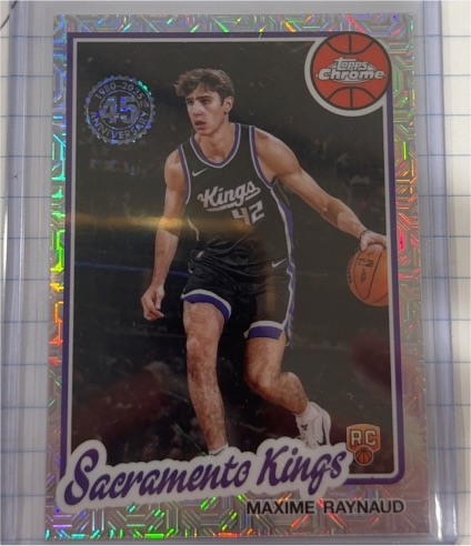 2025-26 Topps Chrome #TC-MR Maxime Raynaud — front