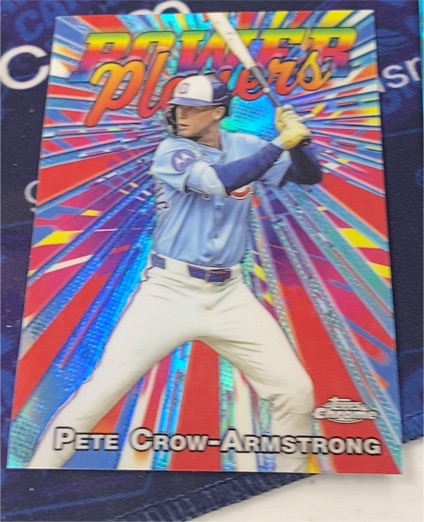 2025 Topps Chrome Power Players #PP-44 Pete Crow-Armstrong — front