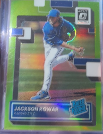 2022 Donruss Optic #46 Jackson Kowar — front