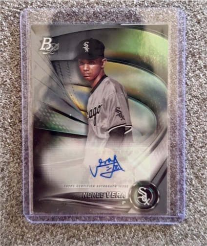 2022 Bowman Platinum #TOP-99 Norge Vera — front