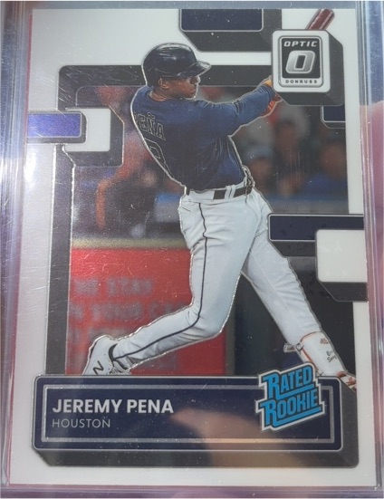 2022 Donruss Optic #119 Jeremy Pena — front