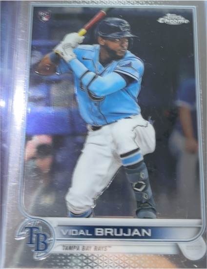 2022 Topps Chrome #25 Vidal Brujan — front