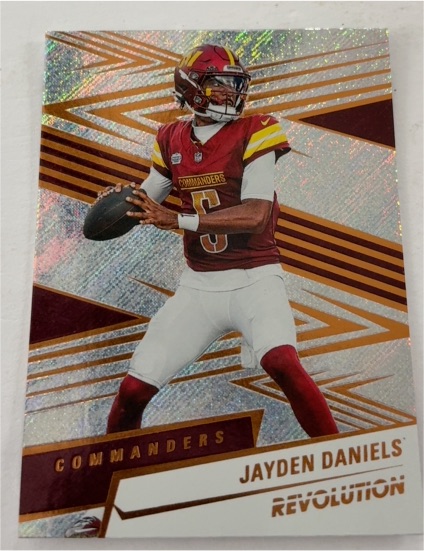 2025 Panini Revolution #1 Jayden Daniels — front