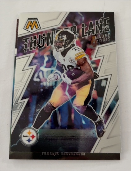 2022 Panini Mosaic #TL-5 Najee Harris Thunder Lane — front