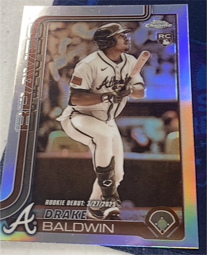 2025 Topps Chrome Update #USC88 Drake Baldwin — front