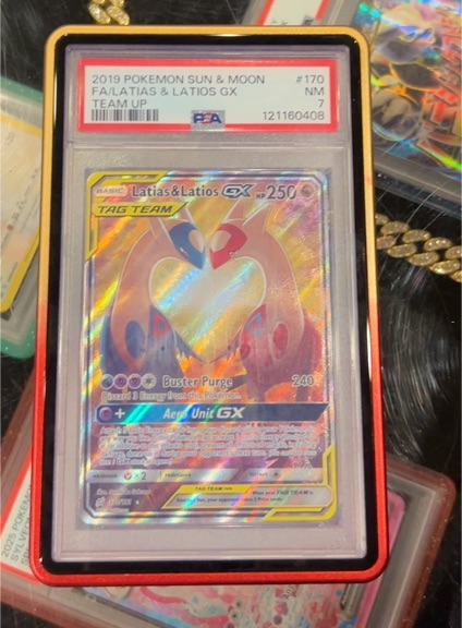 2019 Pokémon Sun & Moon #170 Latias & Latios GX — front
