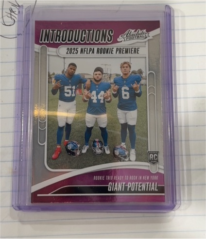 2025 Panini Absolute Introductions #I-CSO Giant Potential — front