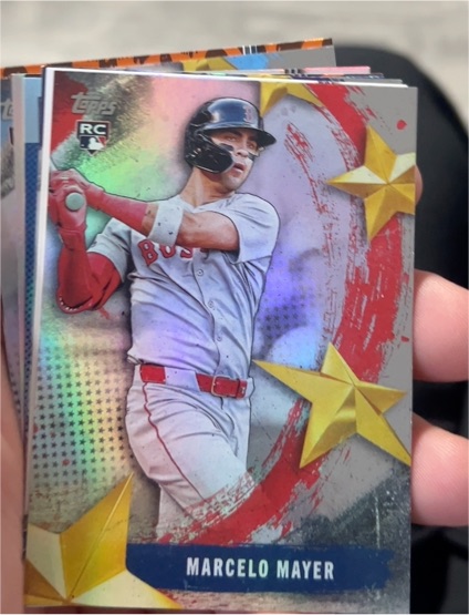 2025 Topps Update #SMLB-76 Marcelo Mayer Stars of MLB RC Boston Red Sox — front