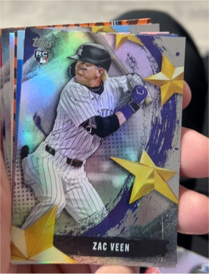 2025 Topps Update Series #SMLB-69 Zac Veen — front