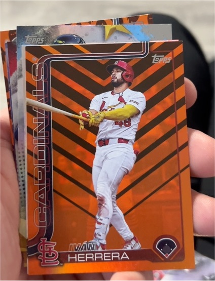 2025 Topps Update Holiday #US141 Ivan Herrera — front