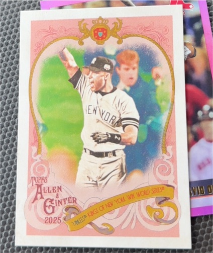 2025 Topps Allen & Ginter #SV-22 Derek Jeter — front