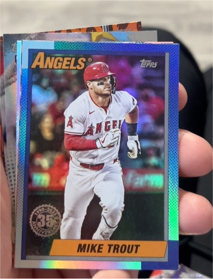 2025 Topps Update #U90-38 Mike Trout — front