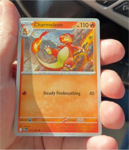 2025 Pokémon ME02: Phantasmal Flames #012 Charmeleon — front