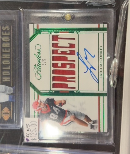 2023 Panini Flawless #5 Ladd McConkey — front