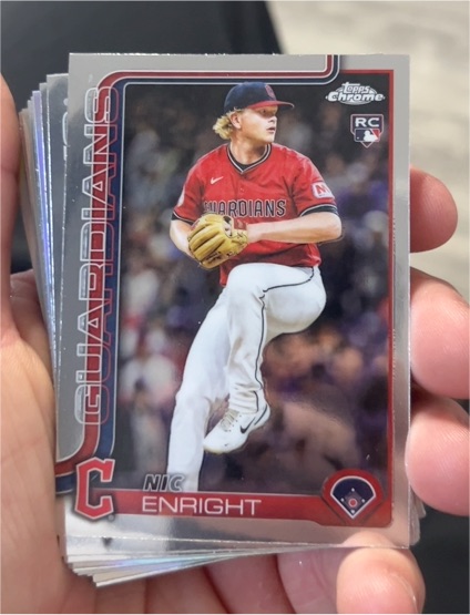 2025 Topps Chrome Update #USC103 Nic Enright — front