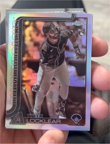 2025 Topps Chrome #USC80 Tyler Locklear — front