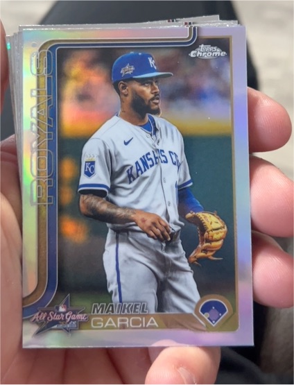 2025 Topps Chrome Update #ASGC-28 Maikel Garcia — front