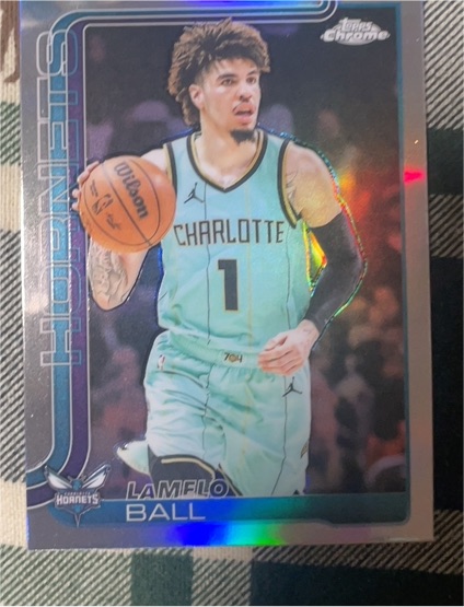 2025-26 Topps Chrome #39 LaMelo Ball — front