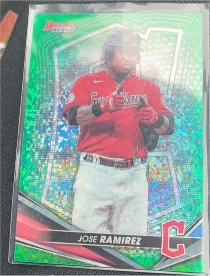 2022 Bowman's Best #52 Jose Ramirez — front