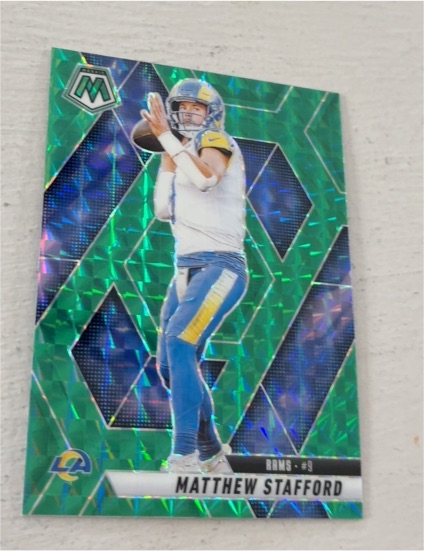 2025 Panini Mosaic #96 Matthew Stafford — front