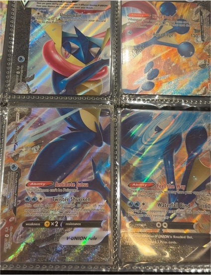 2021 Pokémon TCG Greninja V-UNION #001-004 — front