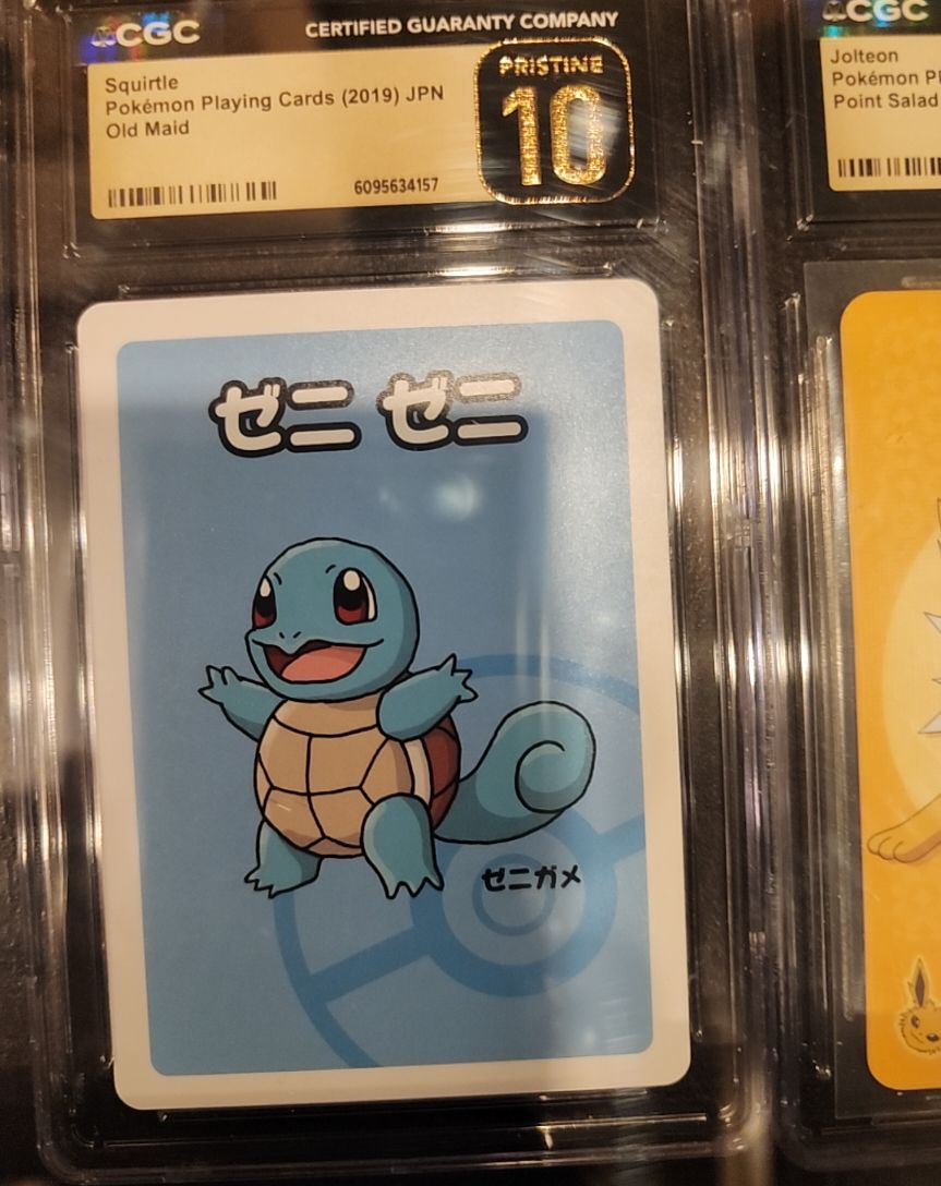 2019 Pokémon Playing Cards Old Maid Squirtle Japanese — front