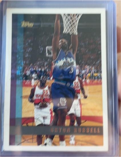 1997-98 Topps #33 Byron Russell — front